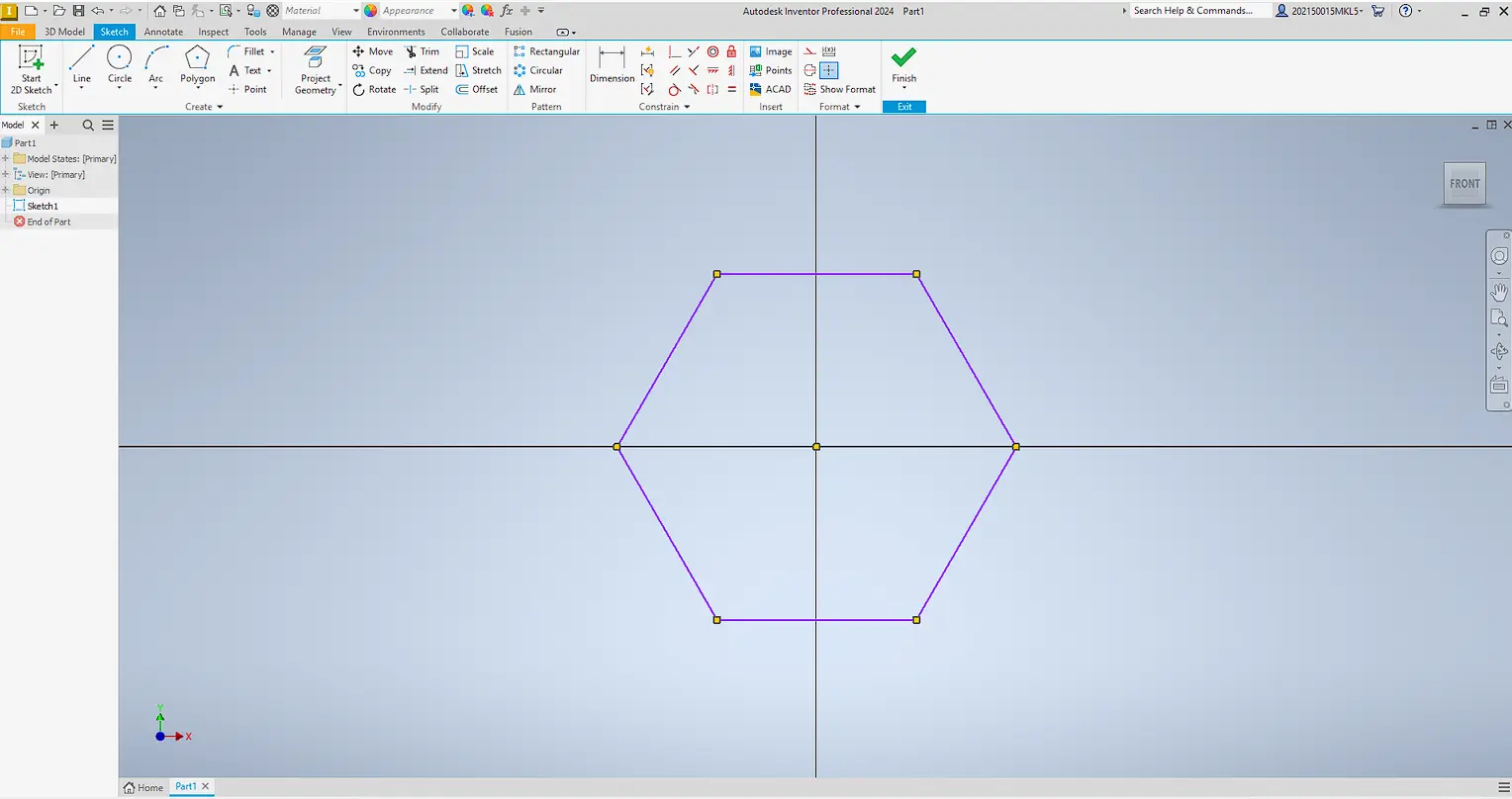 Parametric sketch approach