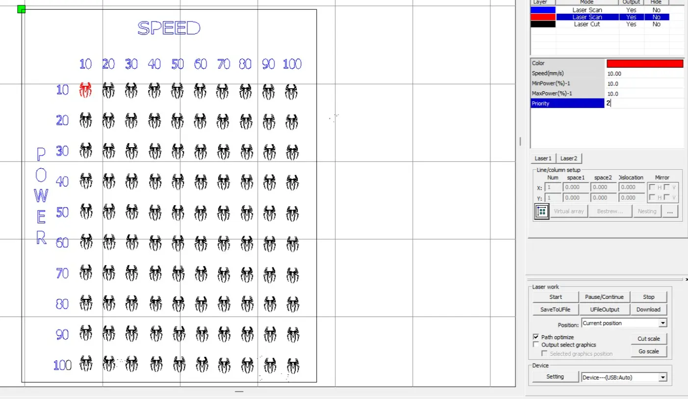 Color-based parameter control