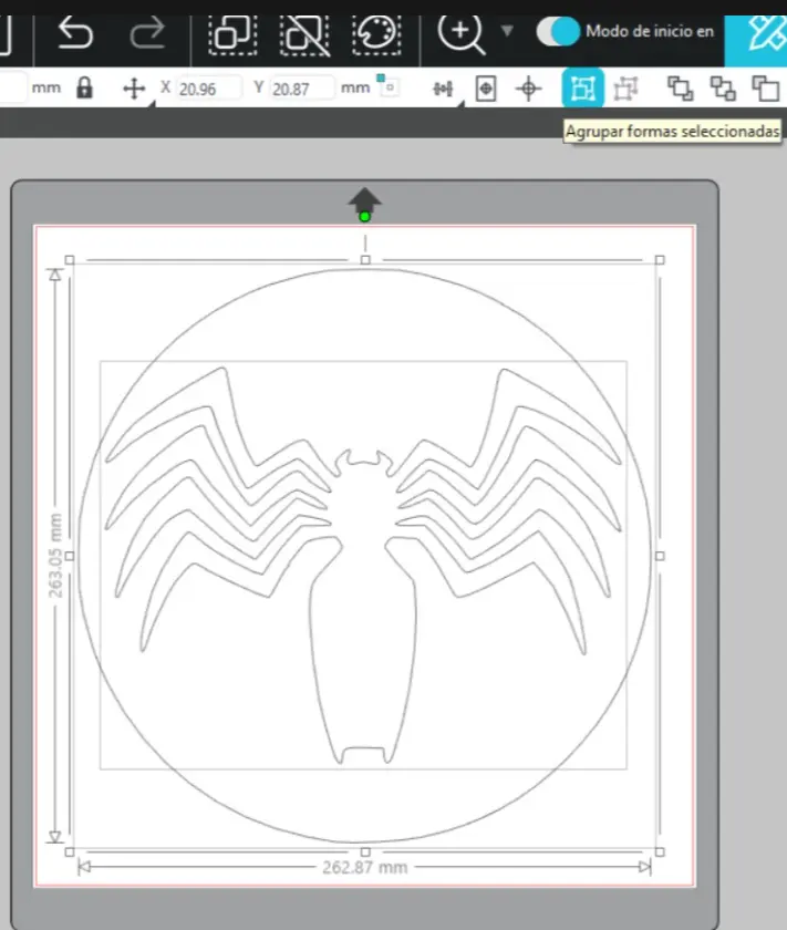 Scaling in Silhouette Studio
