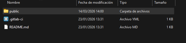 Git push successful output