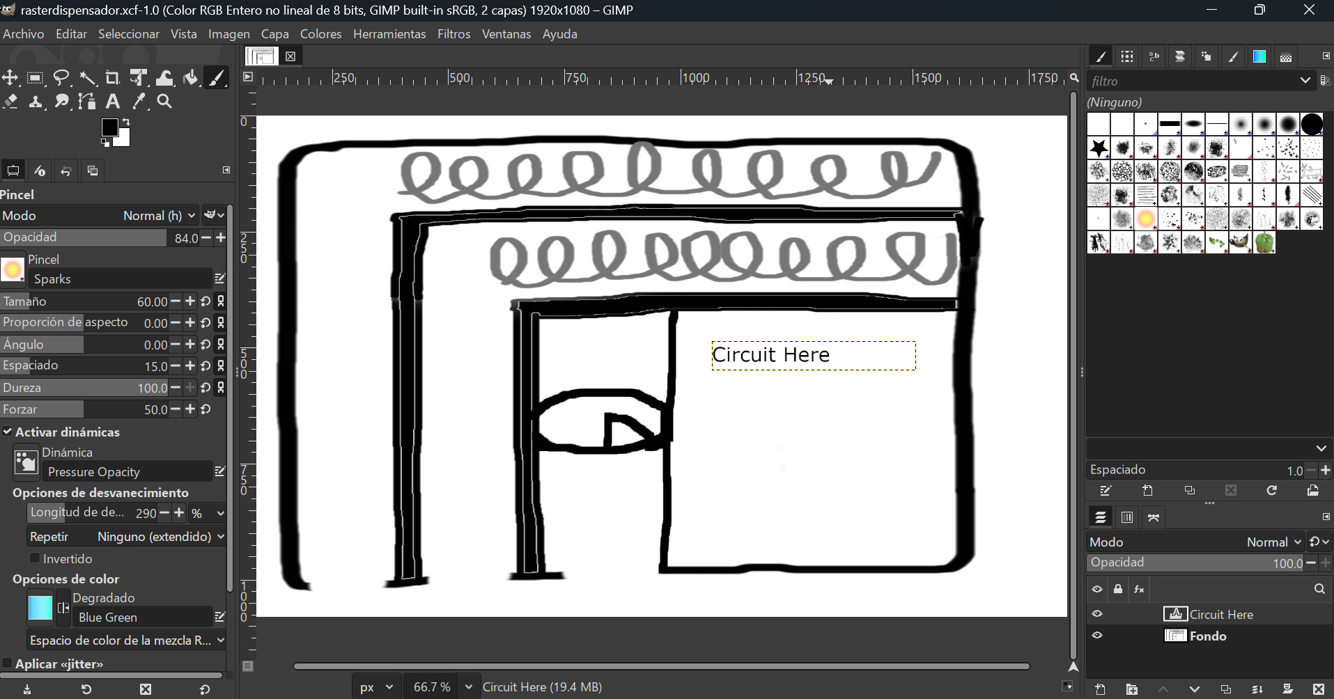 GIMP Dispenser Design