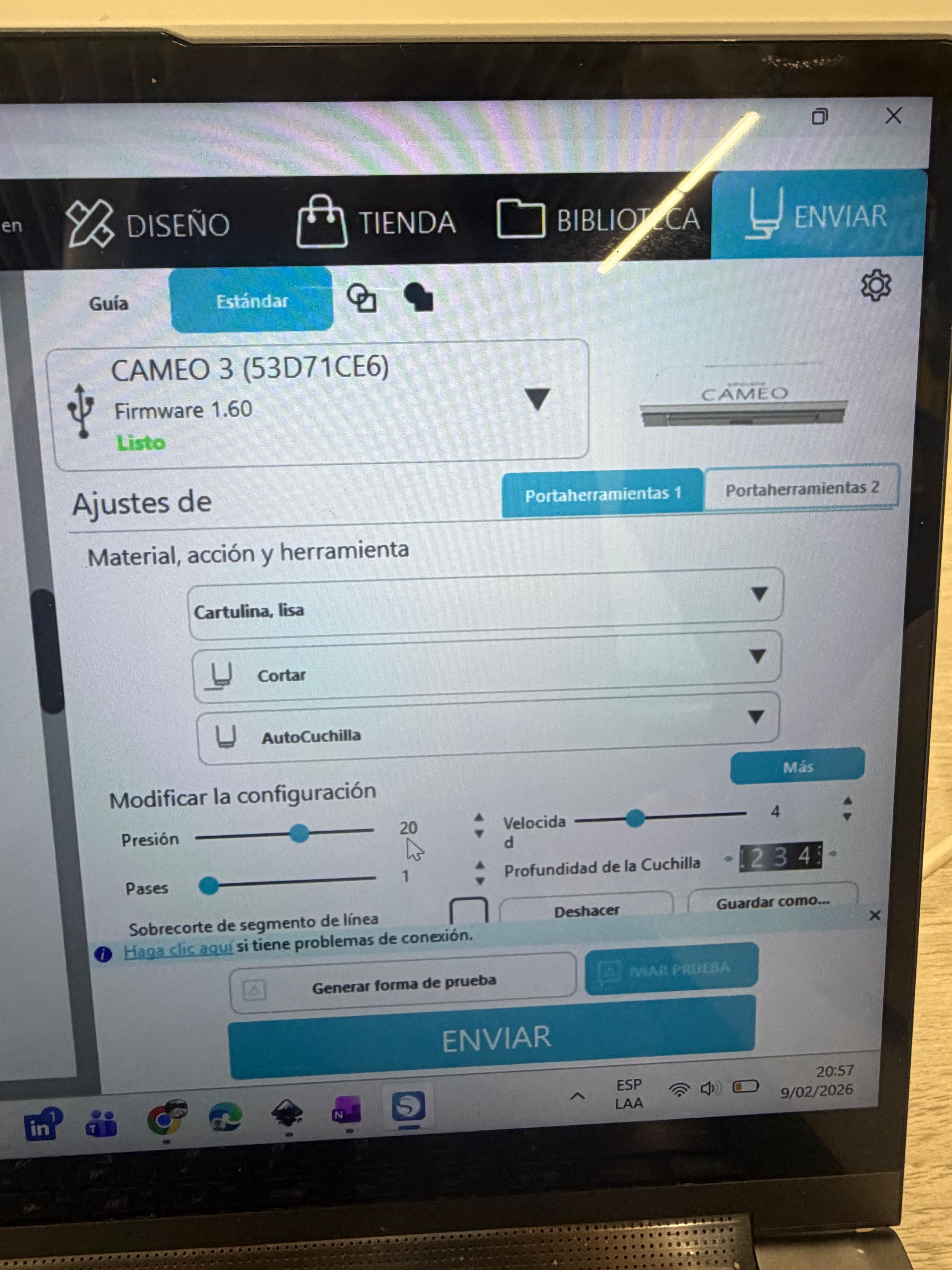 Vinyl Cutting Settings