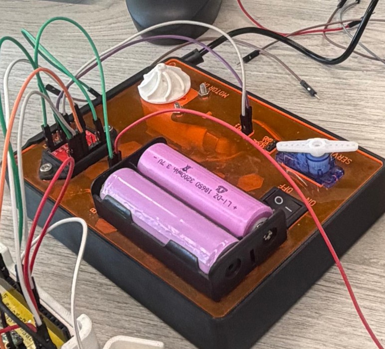 Motor measurement setup