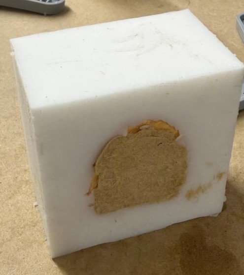 Master model stuck in silicone — extraction challenge