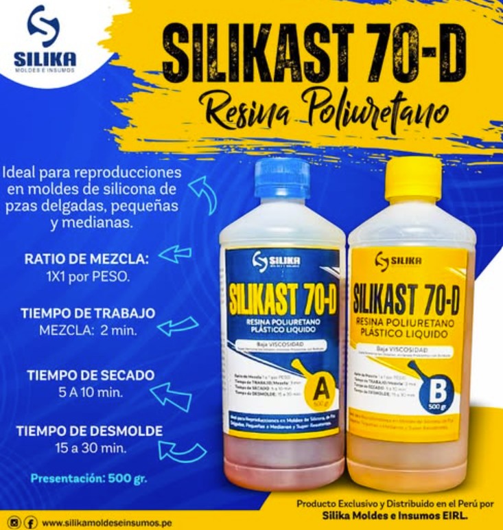 Silikast 70D polyurethane resin product