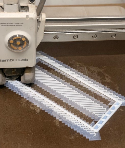 3D printing fabrication process