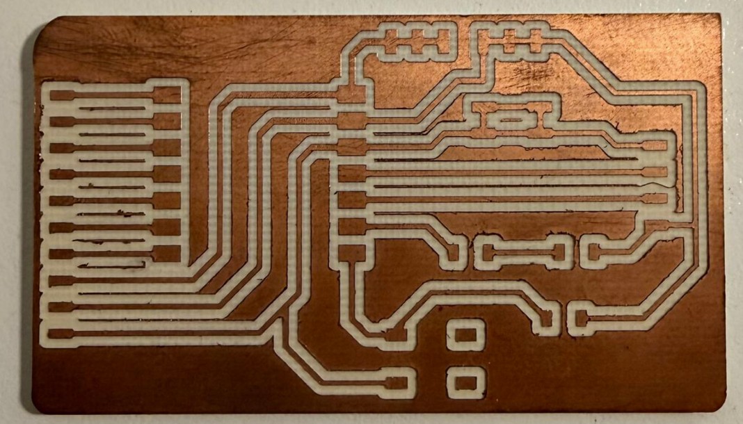 PCB milling setup