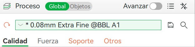 Extra fine 0.08mm setting in Bambu Studio