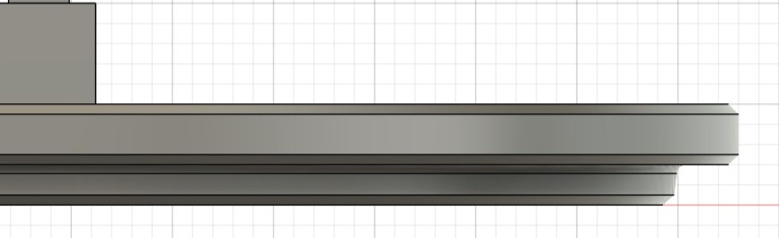 Lid geometry detail in Fusion 360