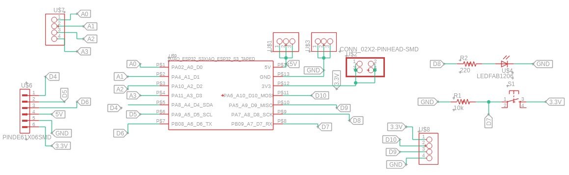 Redesigned schematic - Week 8