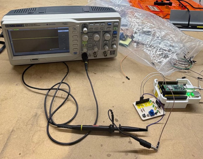 LDR analog signal — ambient light