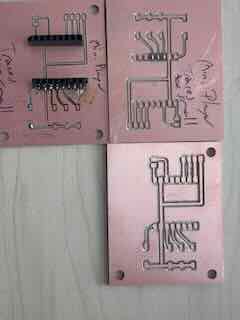 PCB of mini MP3 player board