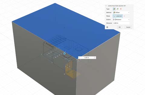 construct offset plane