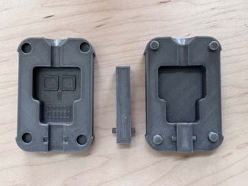 3D printed mold plus core second view