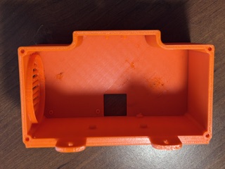of enclosure lid rendering in fusion