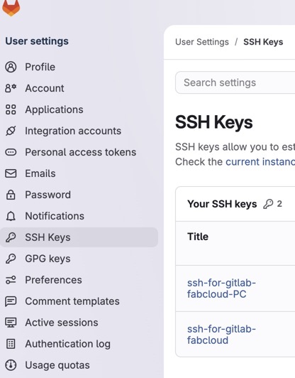 select ssh
