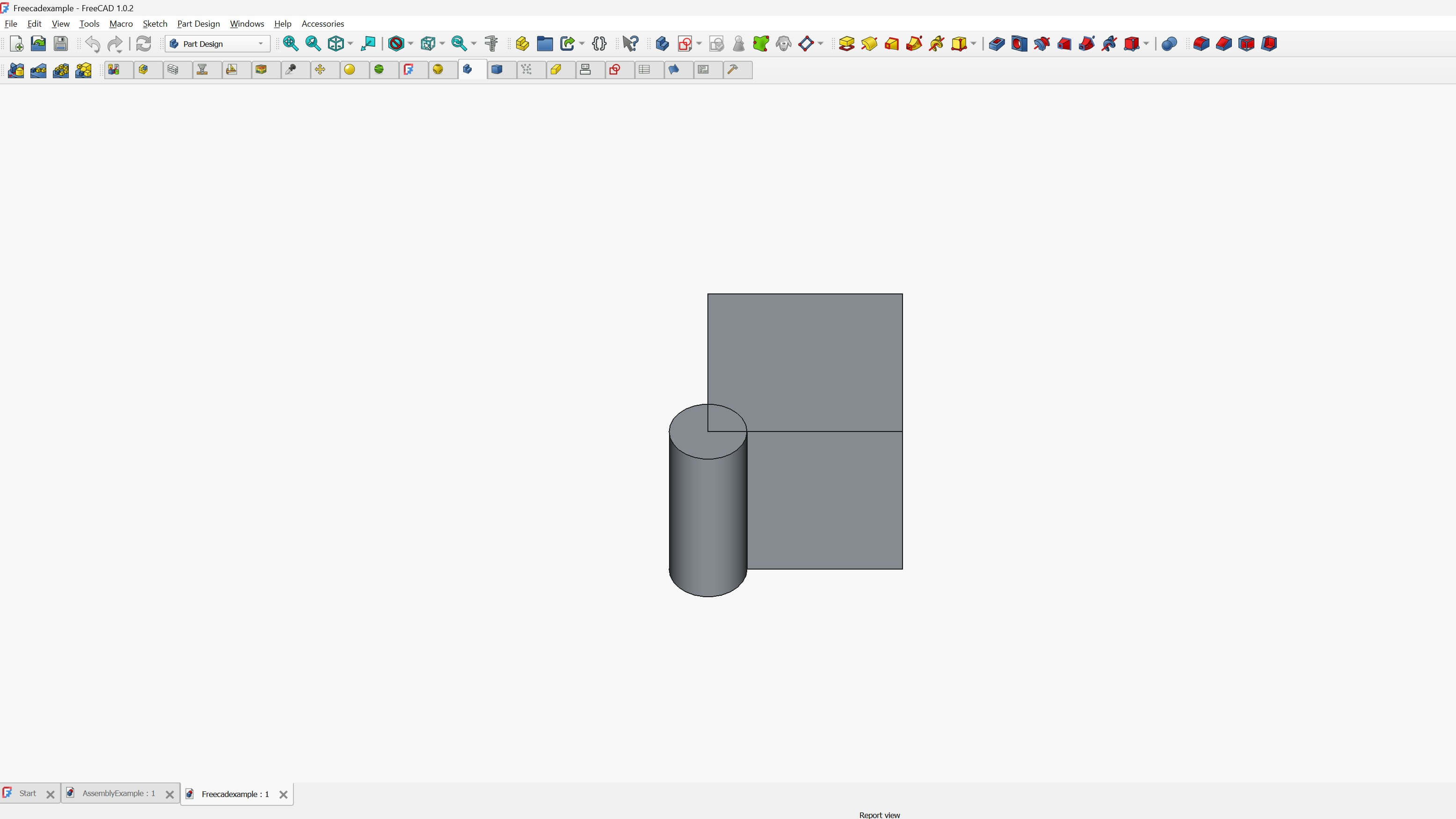 Poor Attempt at Using FreeCad