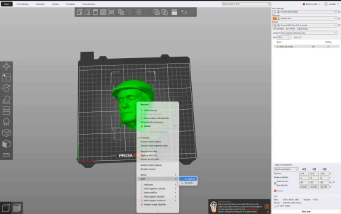 break an object into parts
