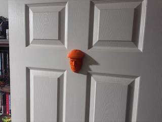 mount my head on a door