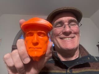 Mini Me- 3d print of my head