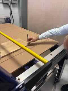 Measuring the material