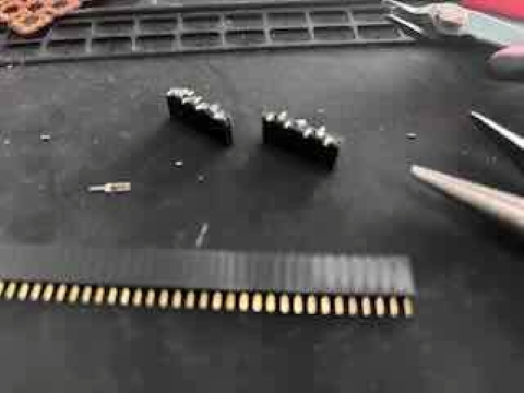 I made my own smd connector