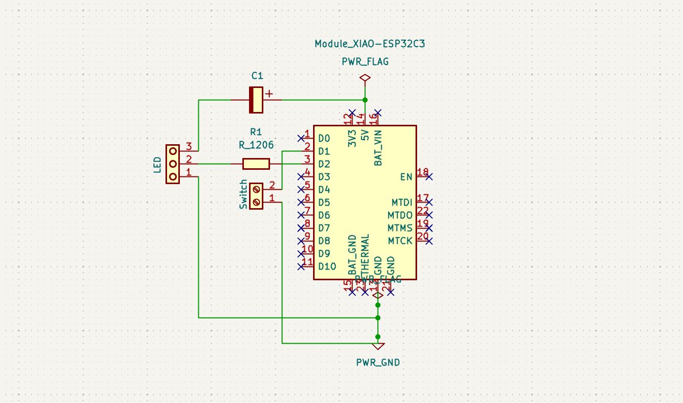 KiCad schematic design