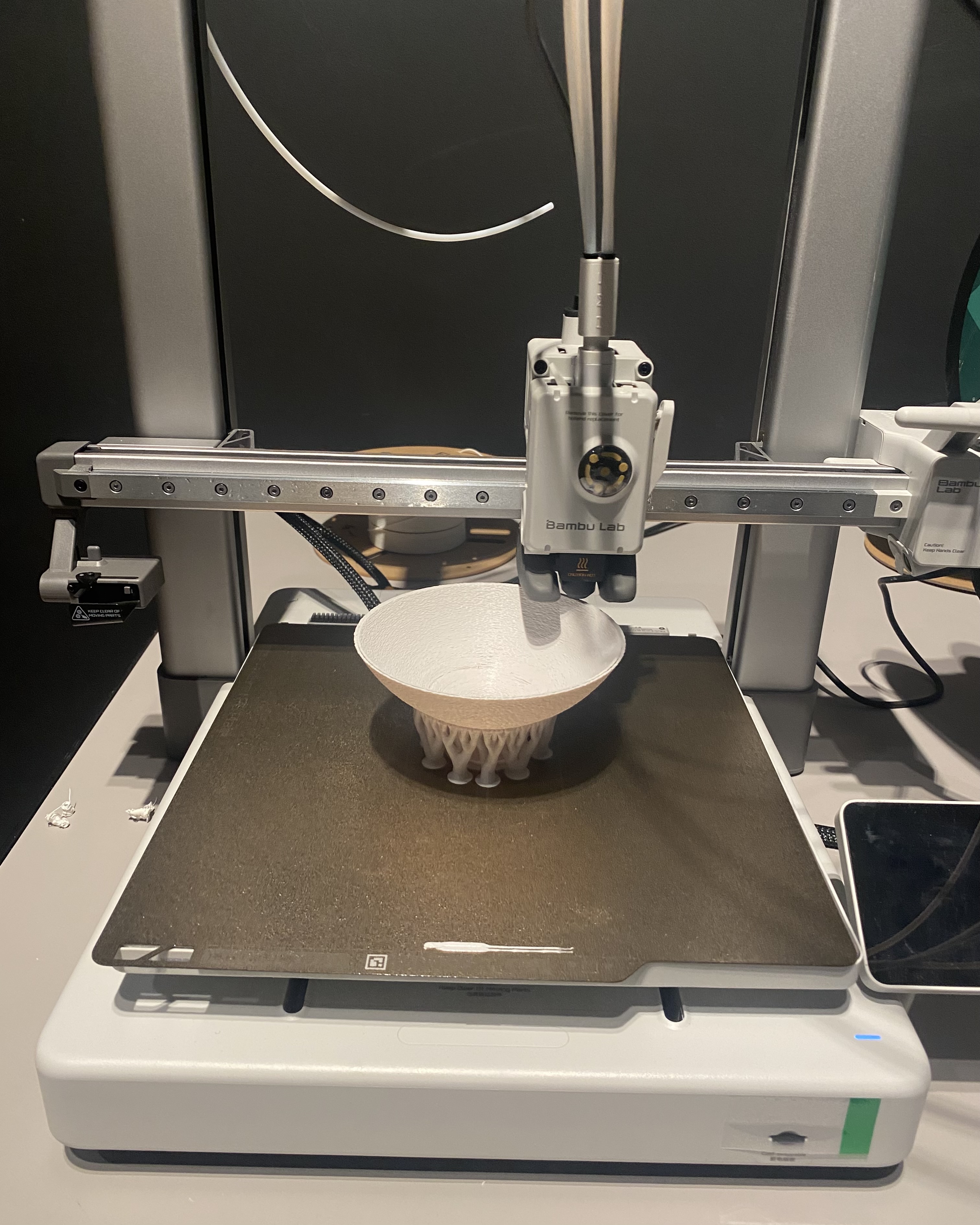3D printed spherical diffuser