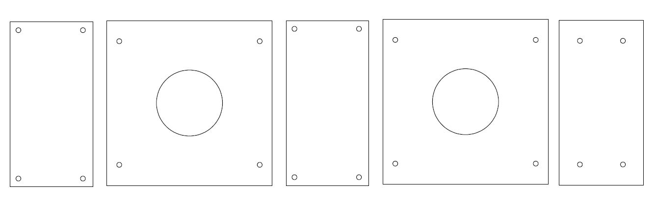 Light Box 2D Drawing