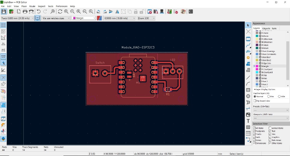 PCB Editor Layout