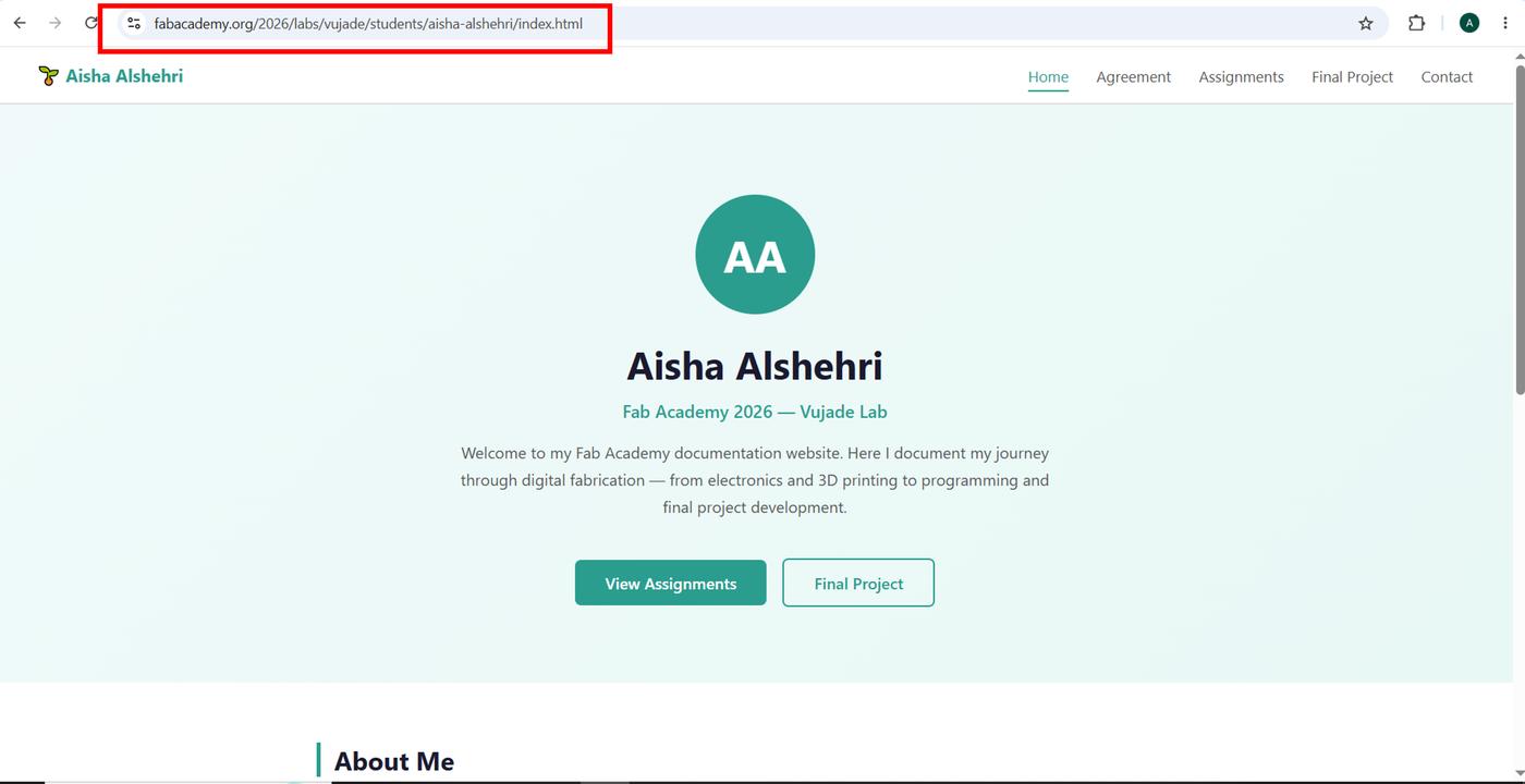 The published website live at its GitLab Pages URL