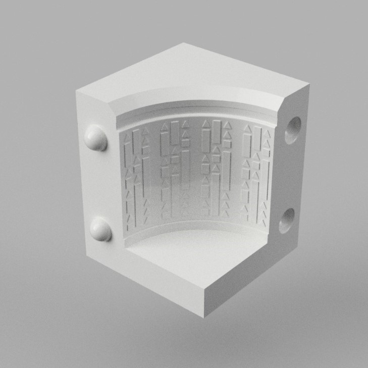 Fusion 360 — mold section design
