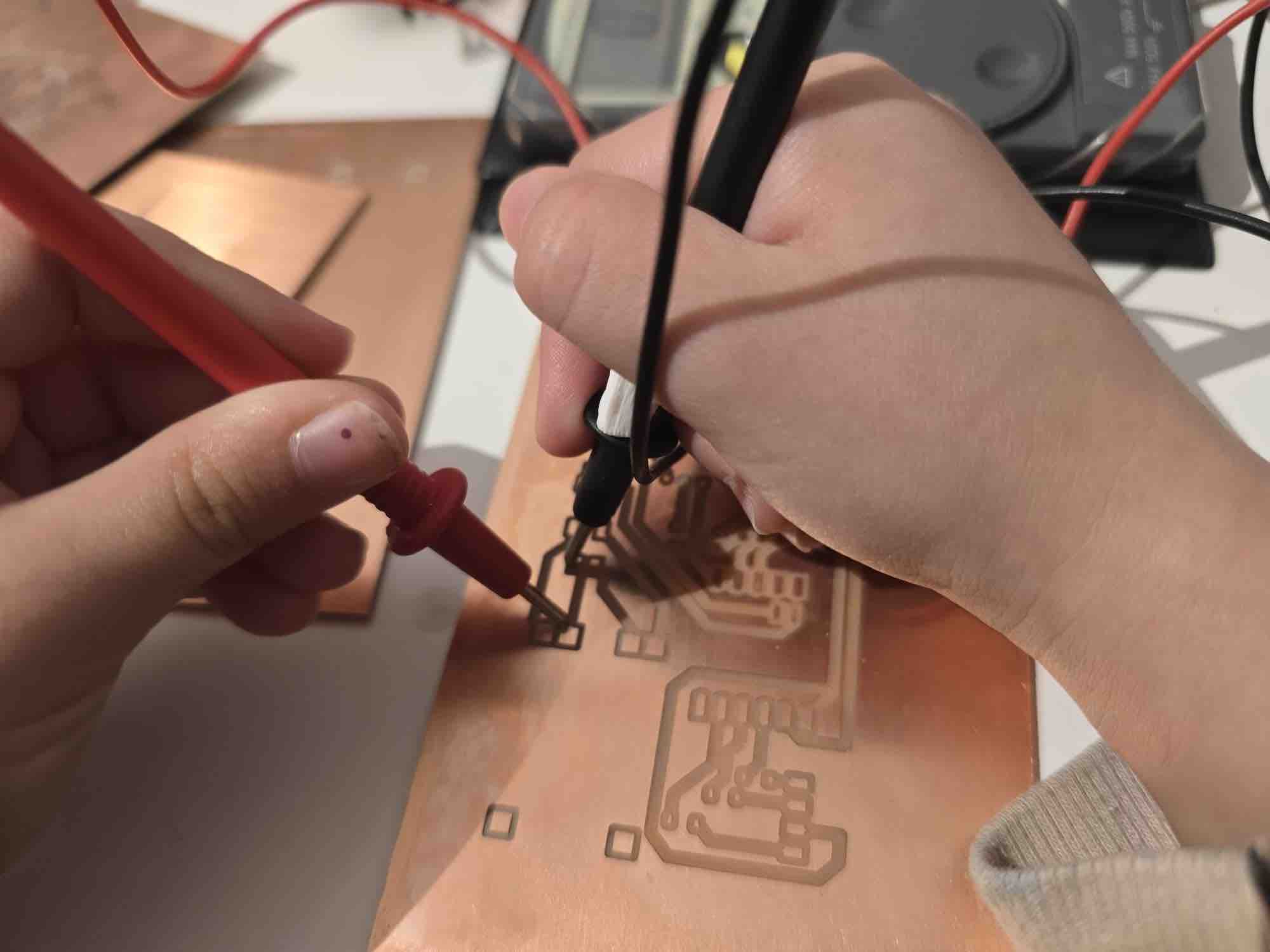 Multimeter Route checking 