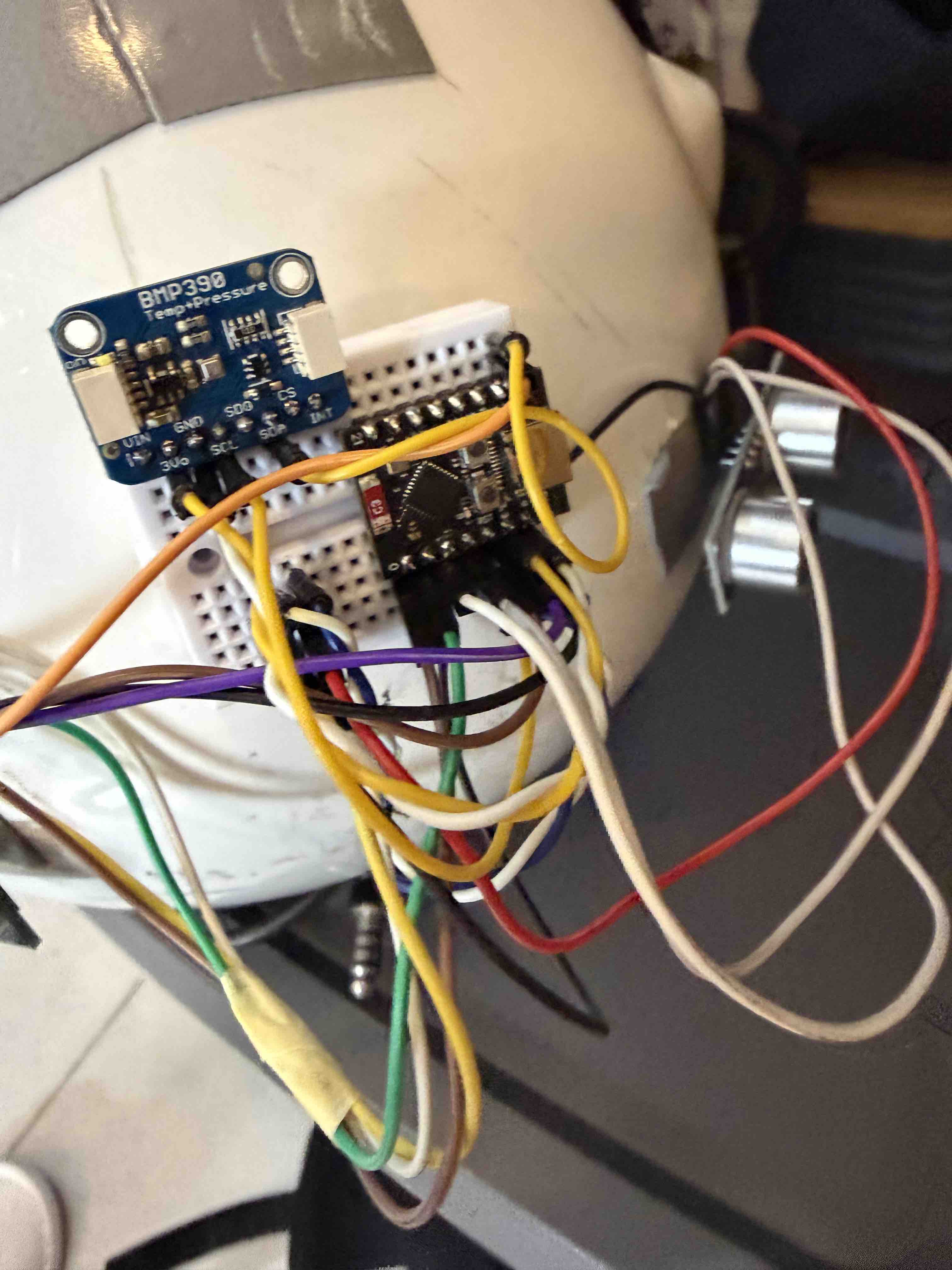 HUD helmet integrated prototype