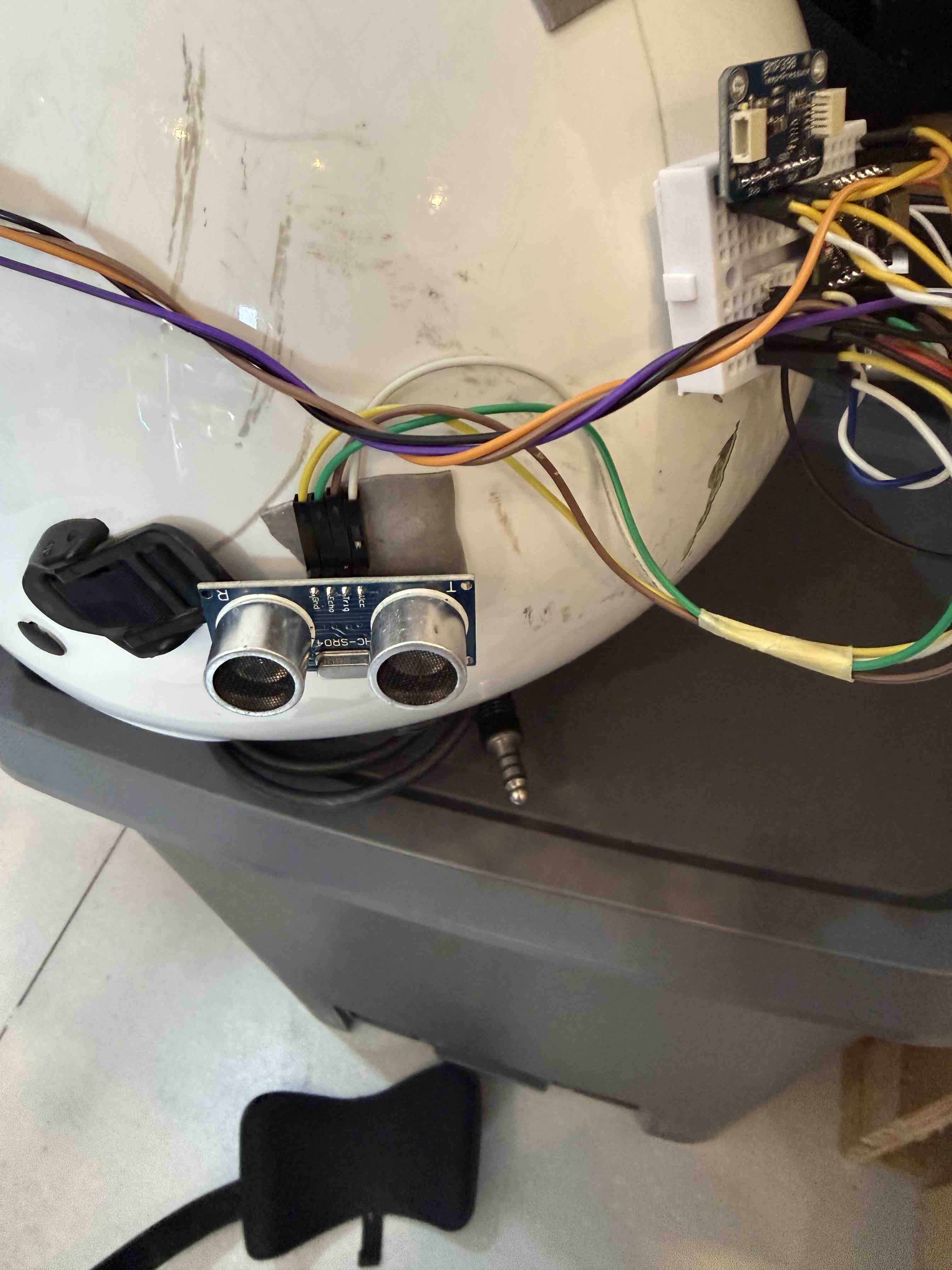 HUD helmet integrated prototype