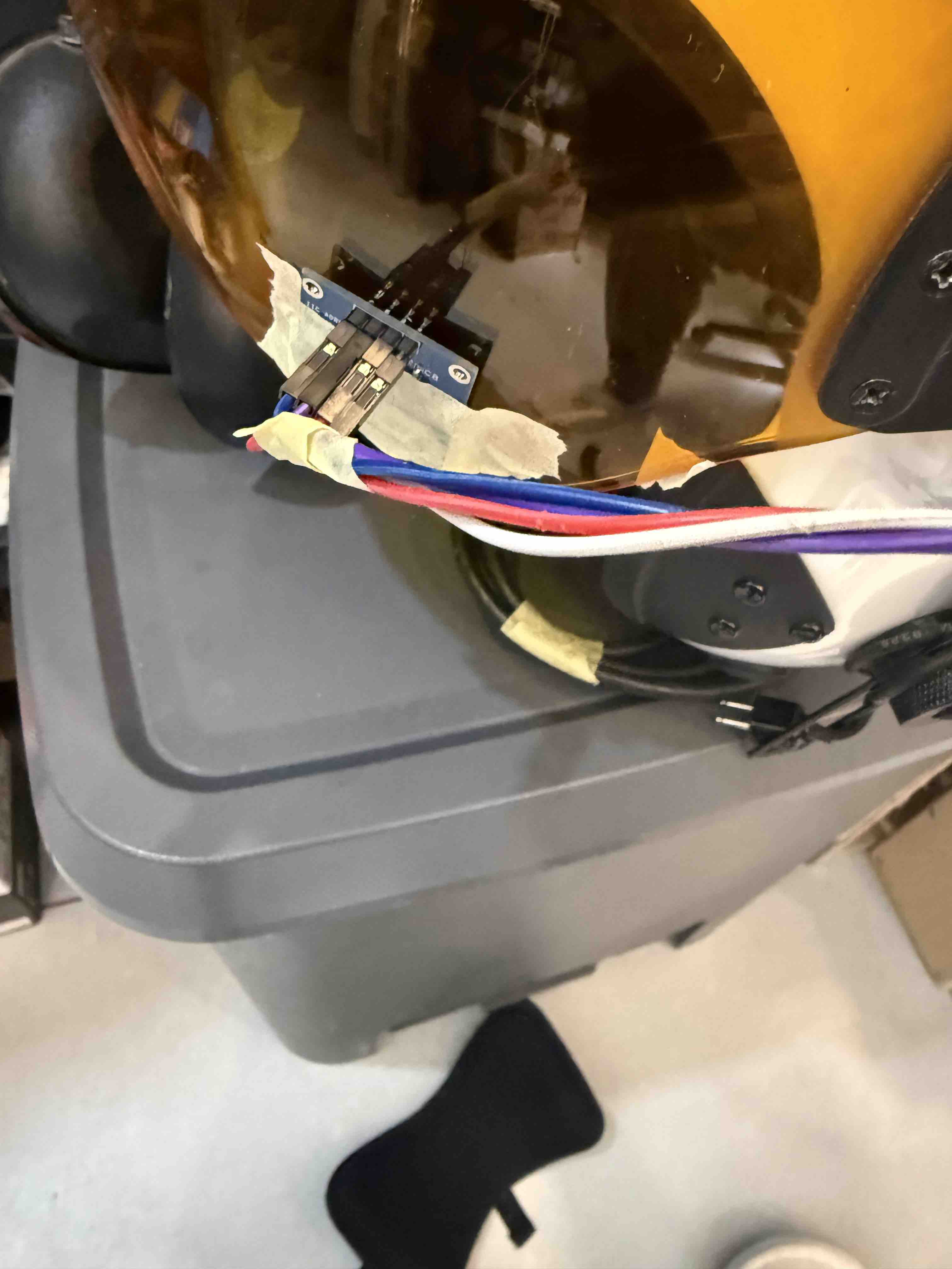 HUD helmet integrated prototype