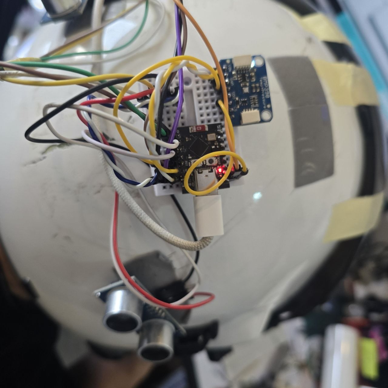 HUD helmet wiring diagram