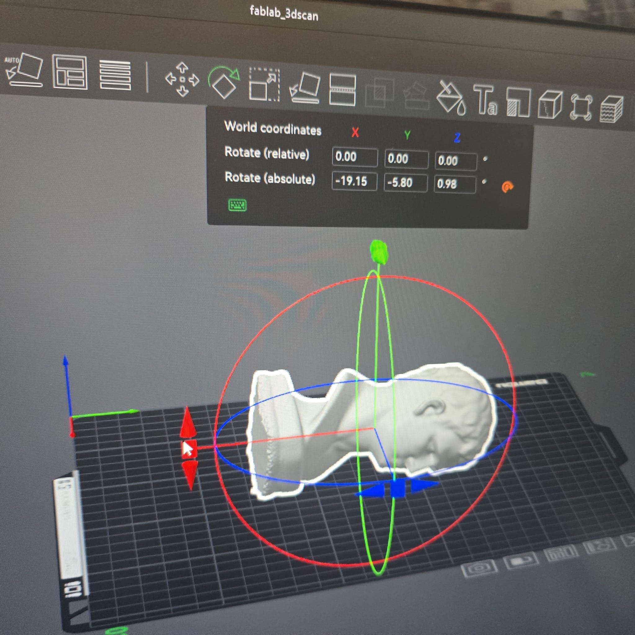 Importing scanned model into Bambu Studio