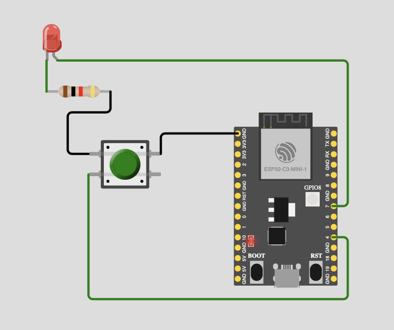 Running simulation in Wokwi