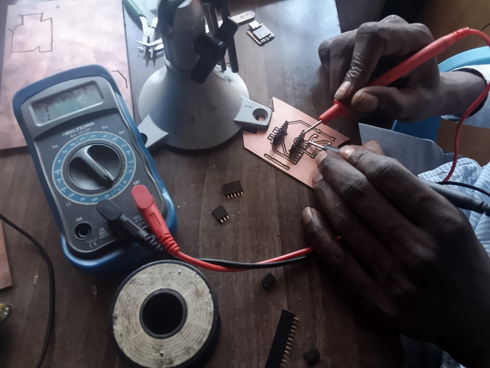 Testing PCB continuity