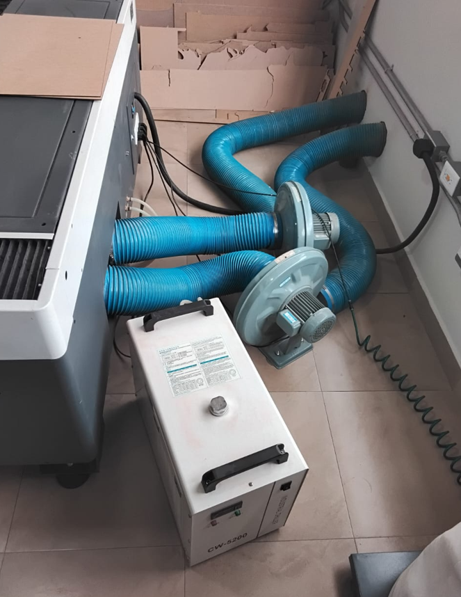 Laser extraction system