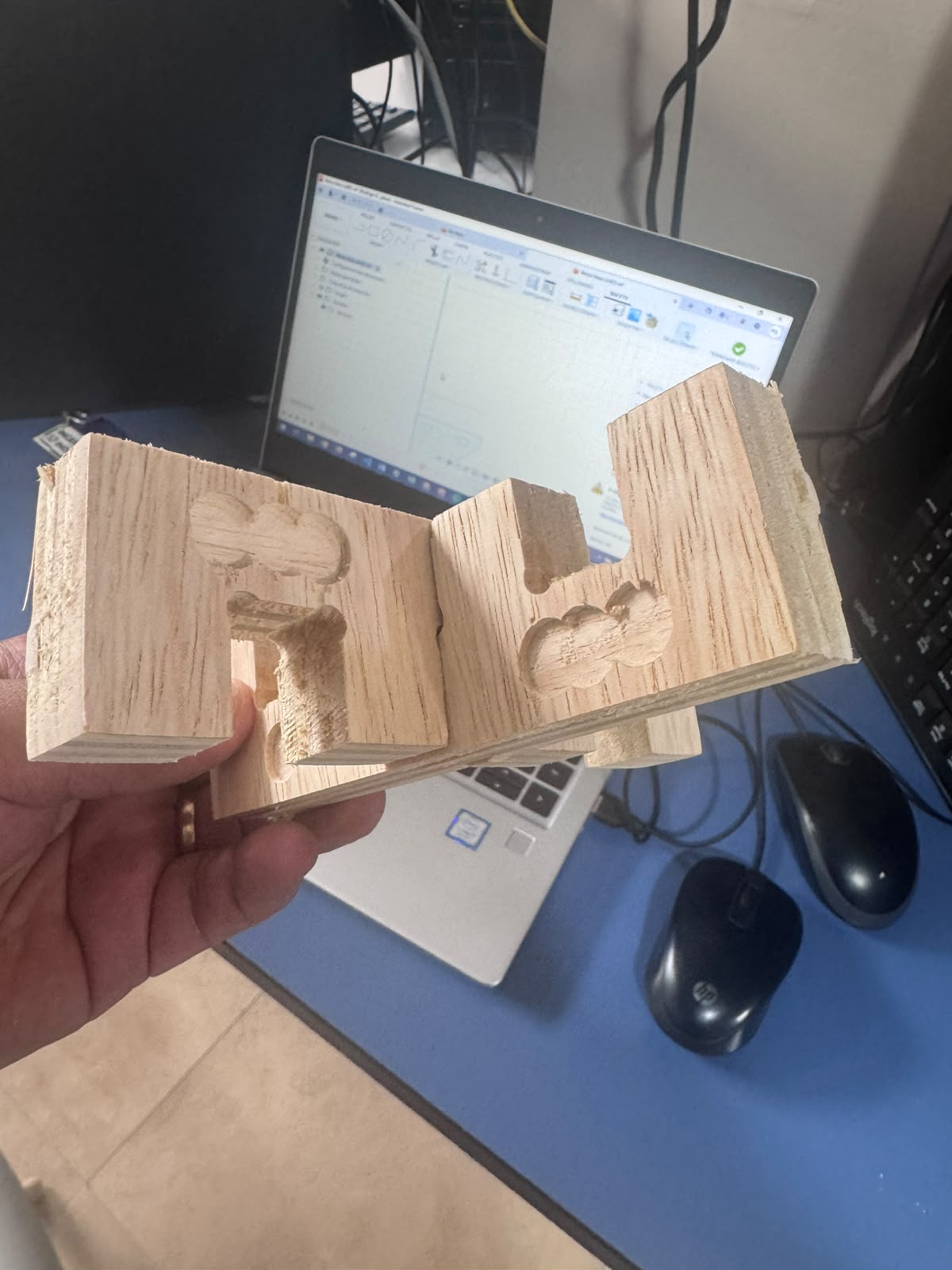 CNC press-fit assembly
