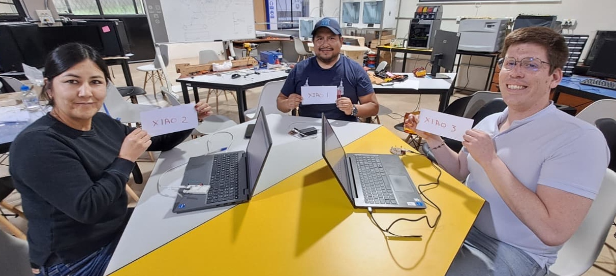 Group with final networking setup