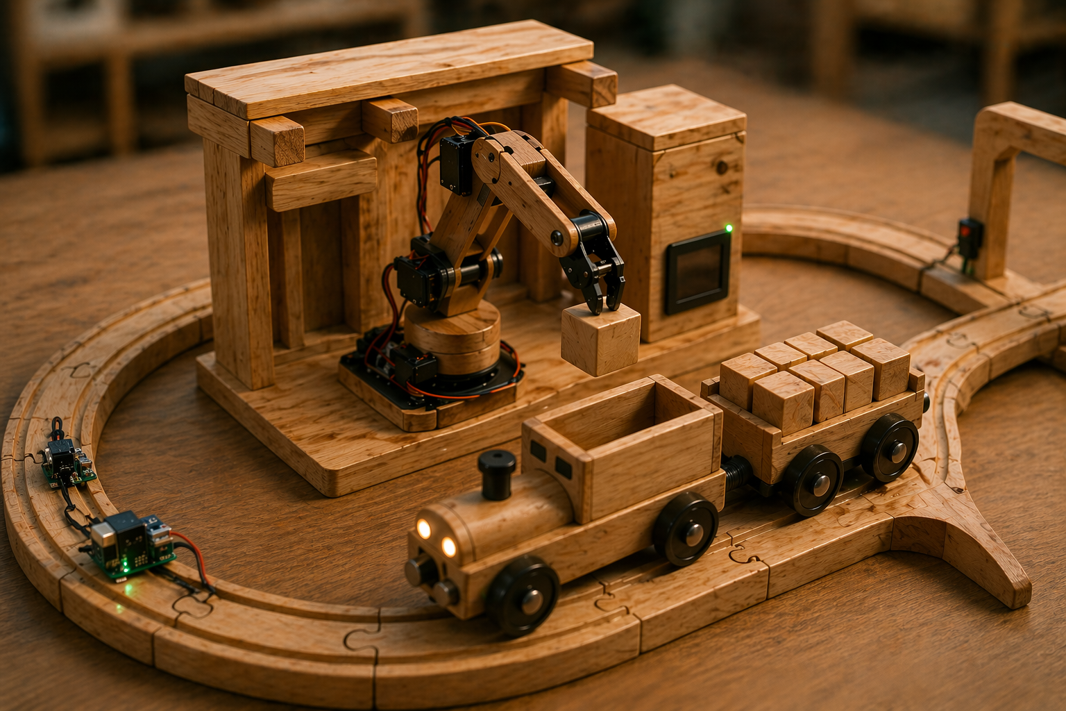 Closer station perspective