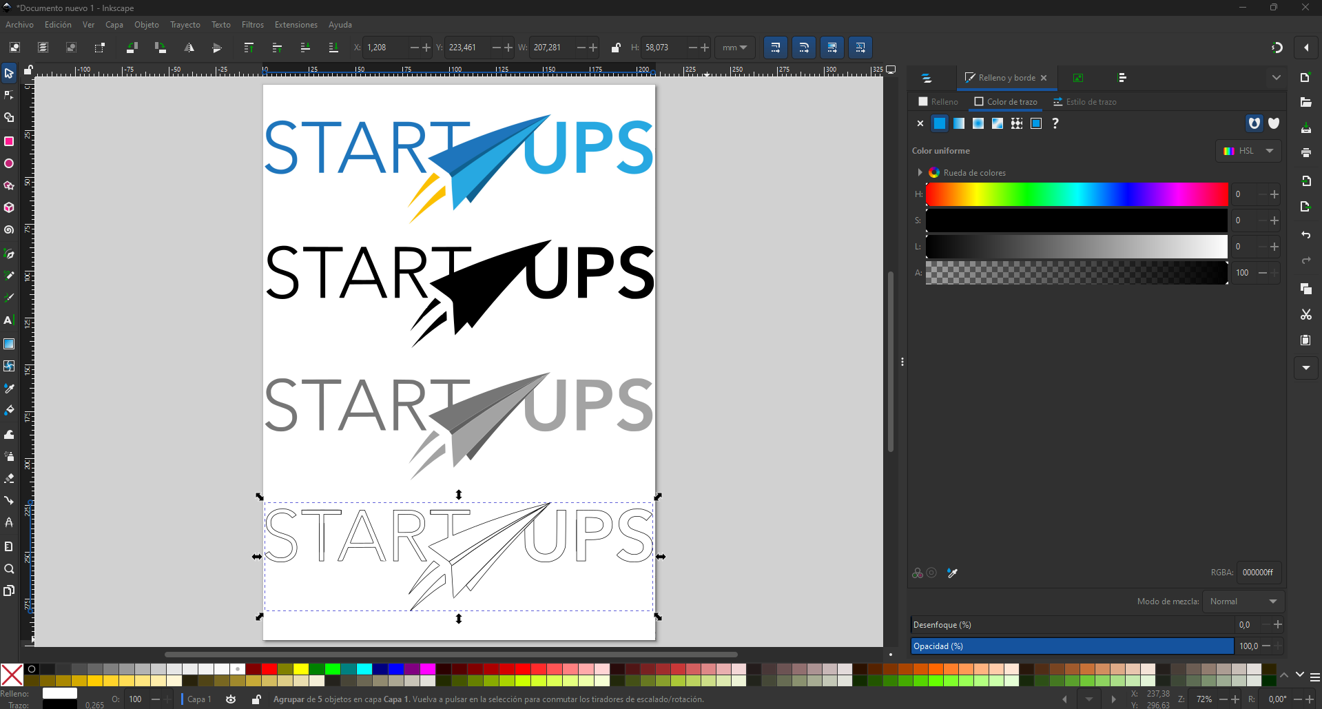 Inkscape screenshot 2