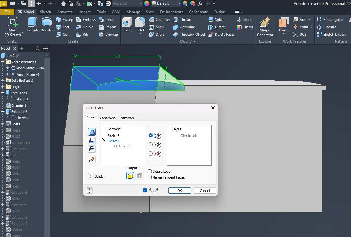 Inventor screenshot 3