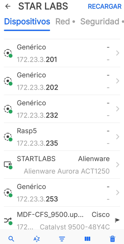 Fing identifying Raspberry Pi IP