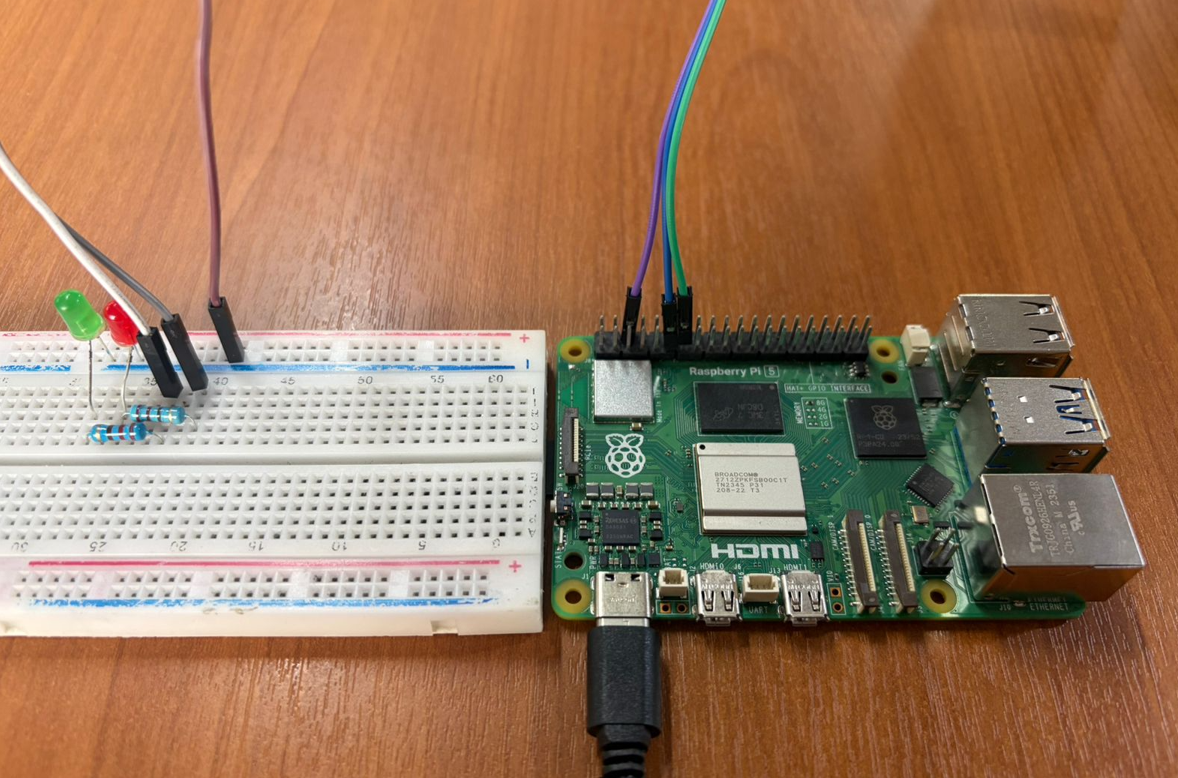 Raspberry Pi physical setup
