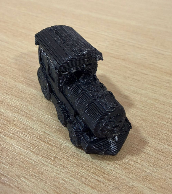 ABS printed train result
