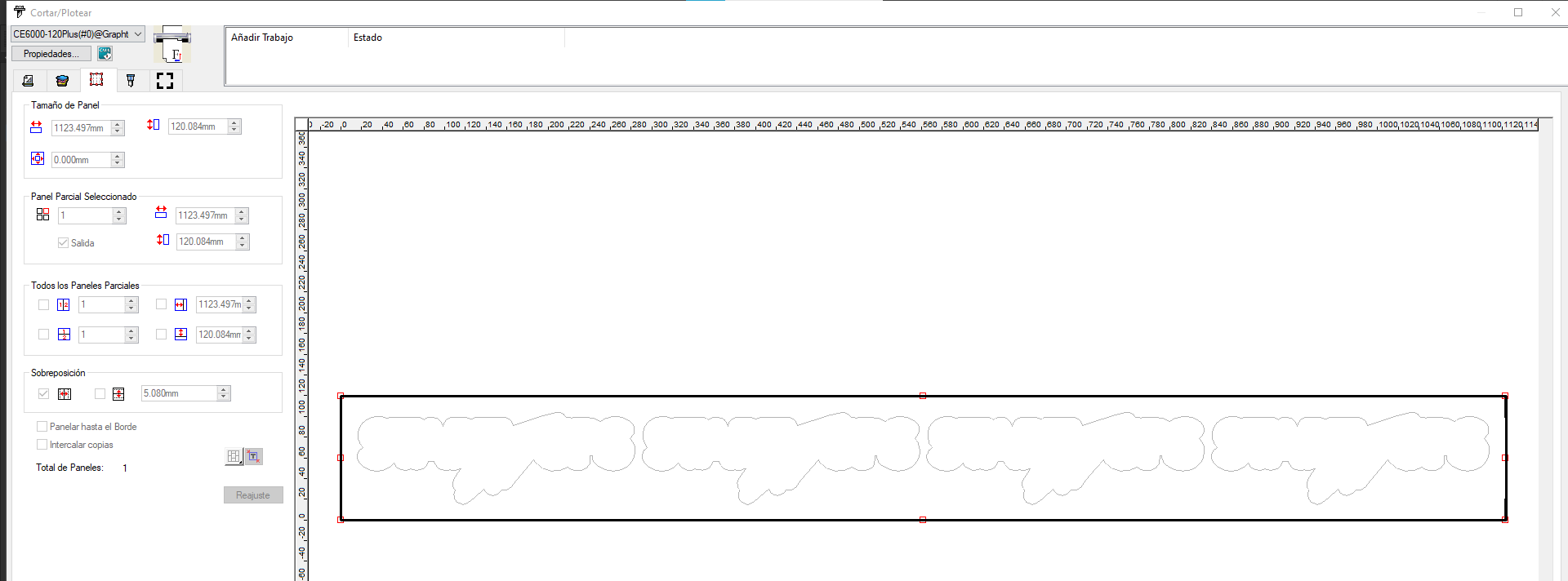 Cutting Master 4 software for contour cutting